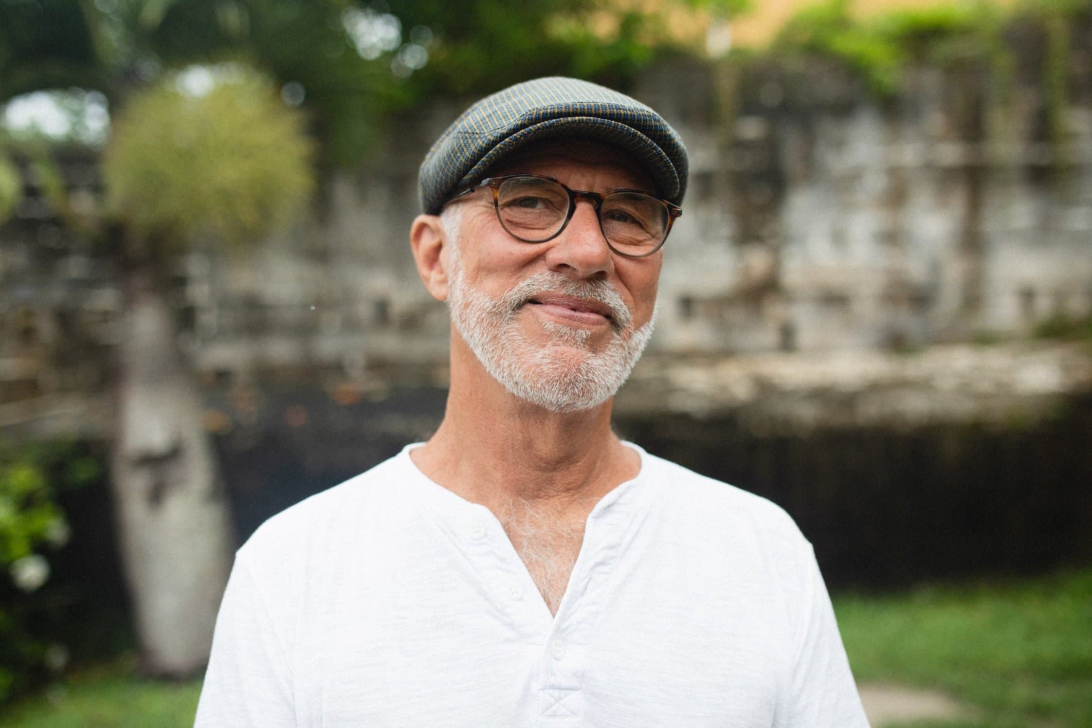 Portrait of Michael Desilva, known as Pops, in Bermuda